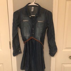 Denim dress size 12